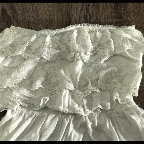 HCo women’s strapless lace top - size small - Picture 3 of 3